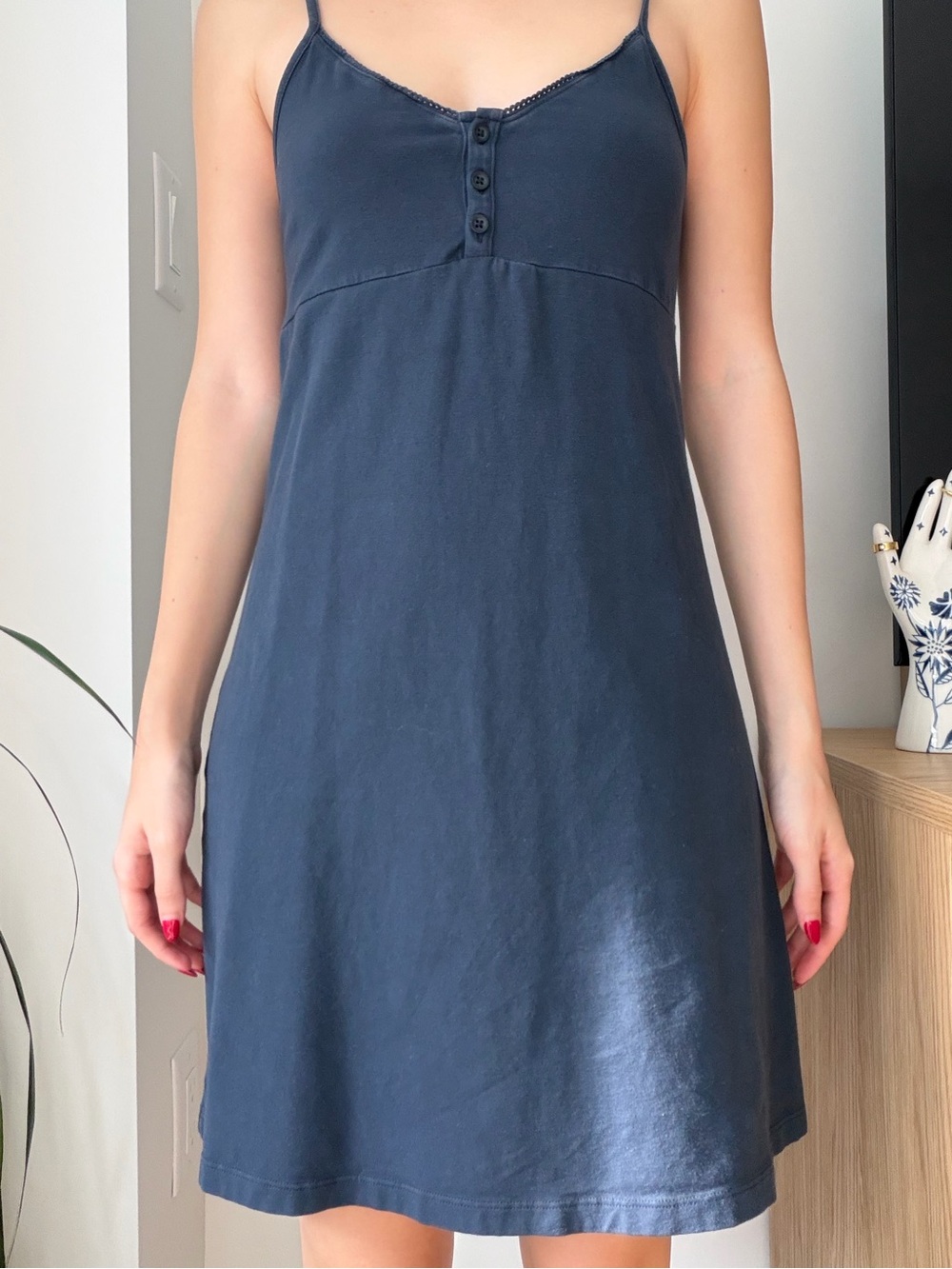 Brandy Melville Navy Dress - Picture 2 of 4